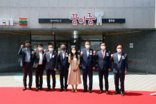 신영재 홍천군수, 신사업창업사관학교 체험점포 개소식 참석