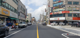 예산군, 산성리(역전로) 도시계획도로 개선 완료