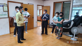 충남도, 어르신 무더위 쉼터 등 현장 점검 나서