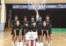 온양여중 농구부, 한국중고 주말리그 왕중왕전 준우승