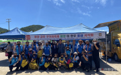 청양지역 축산물, 청양고추·구기자 축제 기간 시식행사장 북적북적