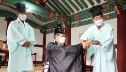 [포토] 진병영 함양군수, 추기 석전제 봉행