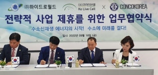 하이드로월드‧코라이브셀, 코엔코코리아와 MOA 체결…‘수소에너지 분야 발전 기대’