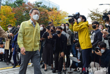[포토] 판교 데이터센터 화재 현장 점검 나선 이종호 장관