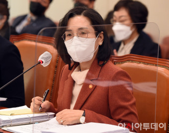 [포토] [2022 국감] 질의에 답하는 김현숙 장관
