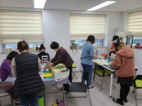 문경시, 리사이클링 한지공예 수업 진행