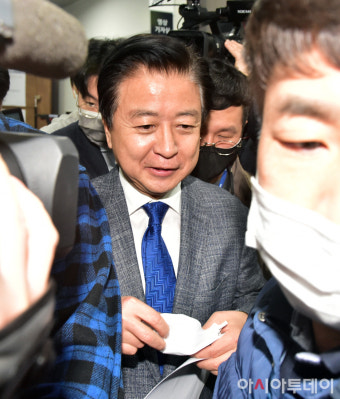 [포토] 노웅래 '야당 의원이란 이유로…정치보복·기획·공작수사'