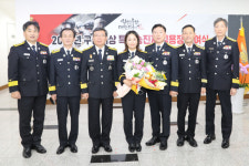 충남소방, 아산소방서 구급대원 성민정 소방위 1계급 특진