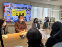 오세훈 서울시장, 중증 뇌병변 장애인시설 찾아 애로사항 청취