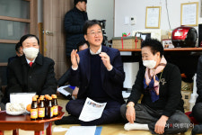 이민근 안산시장, 경로당 방문 어르신과 내실있는 소통