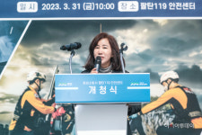 김경희 화성시의회 의장, 팔탄 119안전센터 개청식 참석