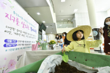 김포시 통진도서관, 식목일 기념 꽃씨 대출 이색 이벤트 눈길