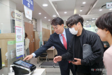 하은호 군포시장, 찾아가는 이동시장실 진행..군포1동 주민과 현장소통 강화