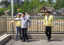 박경귀 아산시장 배수펌프장 상시 점검과 신속 대응 준비 당부