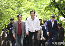 [포토] 오동 숲속도서관 개관식 참석한 오세훈 서울시장