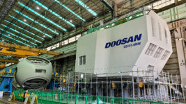 [르포] 원전 생태계 부활…두산에너빌리티 창원공장 가보니