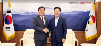 김윤철 합천군수, 경남도 인재개발원 유치 주력 행보