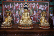 고흥군 송광암 목조 불·보살좌상, 전남도 유형문화재 지정