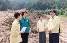 조재호 농진청장, 경북 영주 찾아 영농복구 기술지원 사항 점검