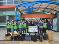 인천환경公 자원순환지원센터, 한국IT복지진흥원에 안쓰는 컴퓨터 40대 기증