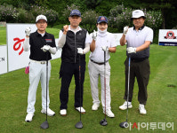 [포토] 대학동문골프최강전 윤정용·한창희·하광룡·손광복 파이팅!