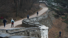 남한산성 남문주차장 문 닫는다