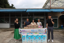 아산교육지원청, 추석맞이 사회복지시설 방문 나눔 실천