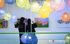 [포토] 갤러리로 변신한 강남구청