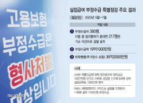 재취업 혹은 대지급금 받은 사실 숨기고 실업급여 꿀꺽한 사람들 적발