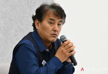 [포토] 인사말하는 권오환 금속노동조합 현대차지부 정비위원회의장