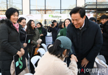 [포토] 서울동물복지지원센터 동대문 개소식 참석한 오세훈 시장
