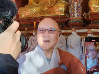 [포토] 자승스님 조문 온 안국선원 수불스님