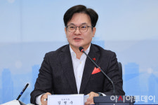 [포토] 인사말하는 김병수 김포시장