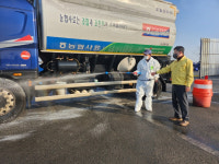 정성주 김세시장, 조류인플루엔자 확산방지 온 힘