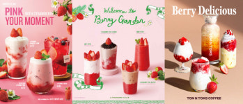 커피앳웍스·투썸플레이스·탐앤탐스, 딸기 신메뉴 출시