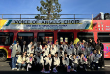 새에덴교회 천사의소리합창단, 美 LA서 퍼레이드로 각광