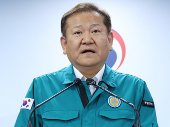 이상민 장관, 김천의료원 찾아 