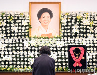 [포토]김영삼 전 대통령의 부인 고(故) 손명순 여사 향년 95세로 별세