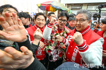 [포토] 한동훈, 인왕시장 방문