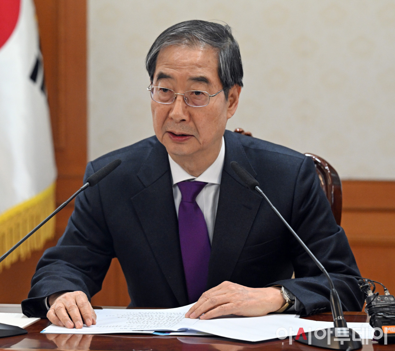 한덕수 국무총리, 두고 두고 이슈... 더불어민주당 탄핵안 표결 예정