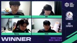 [PWS] 완벽한 치킨 챙긴 지엔엘 2위와 큰 격차로 단독 선두