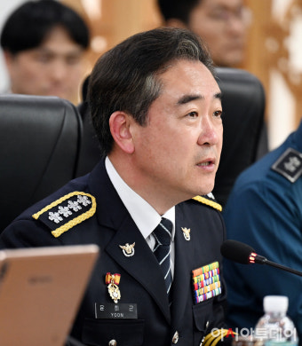 [포토]인사말하는 윤희근 경찰청장