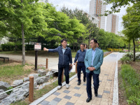 평택시, 스마트 그린도시 조성사업 준공현장 점검