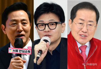 한동훈의 뒷모습, 尹 거리두는 오세훈, 李 때리는 홍준표