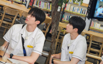 [데일리컷] 변우석, 어깨 깡패→심쿵 손까지 '런닝맨'서 화보 찍었네