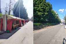 온양온천 구도심 포차거리 역사 속으로