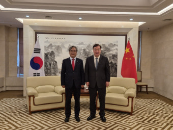새만금개발공사  나경균 사장, 싱하이밍 중국대사와 새만금 개발 논의