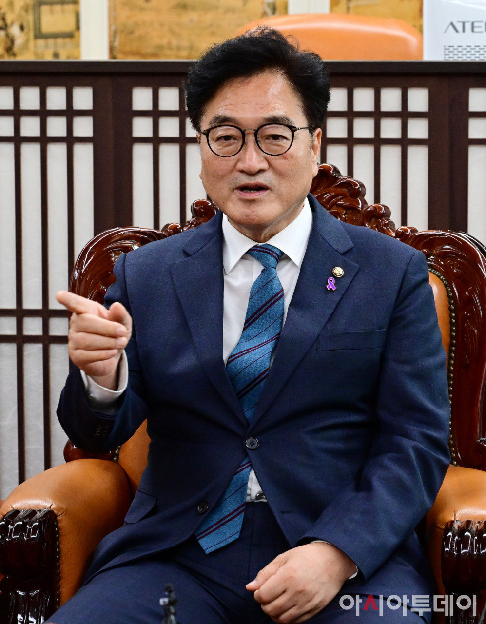 우원식-황우여, 저출생 대책 논의 손잡고