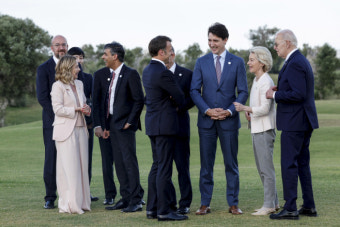 G7, 우크라에 연내 500억달러 지원...우크라, 미국·일본과 안보협정
