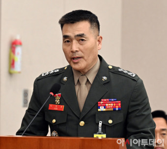[포토] 사건 개요 설명하는 박정훈 전 수사단장